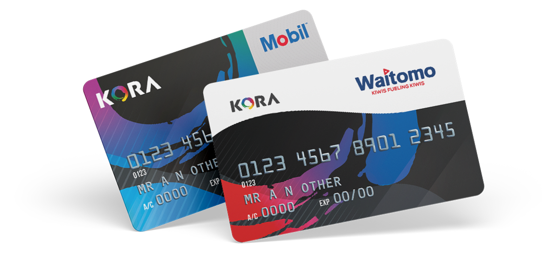 Fuel saving cards for Mobil and Waitomo petrol stations
